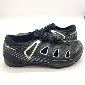 𝅺shimano Men EU 38 US 5.2 Black Biking Shoes CT46LW